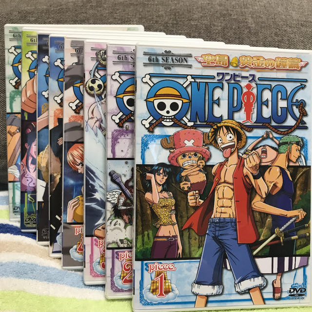 ONE PIECE ワンピース　DVD 空島　黄金の鐘編　コンプリート