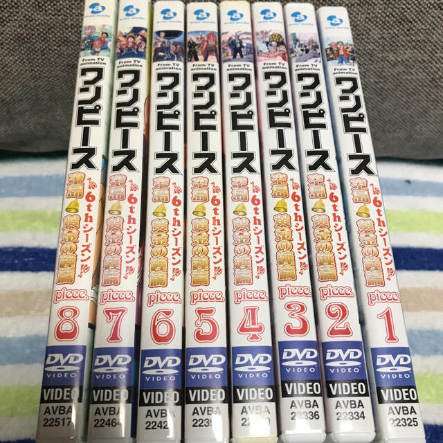 ONE PIECE ワンピース　DVD 空島　黄金の鐘編　コンプリート