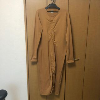 ロンハーマン(Ron Herman)のベースレンジ　ALSA DRESS ワンピース　新品　S(ロングワンピース/マキシワンピース)