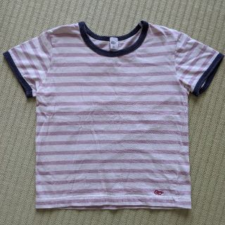 グローバルワーク(GLOBAL WORK)のGLOBAL WORK　ボーダーカットソー　100(Tシャツ/カットソー)