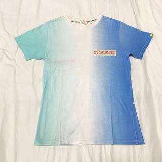ココルル(CO&LU)の【COCOLULU】Tシャツ ブルー Mサイズ(Tシャツ(半袖/袖なし))