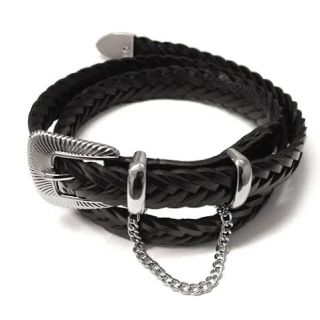 ジエダ(Jieda)のJieDa WESTERN BELT BLACK(ベルト)