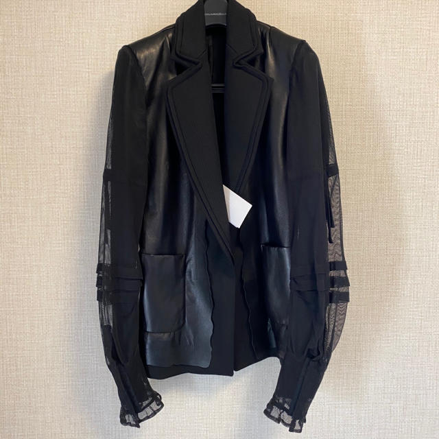 MaisonMargiela レザーテーラードジャケット 購入金額約18万円-