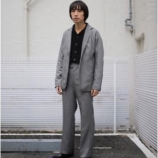 kutir セットアップ グレー トラックパンツ