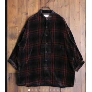 シャリーフ(SHAREEF)の未使用 シャリーフ MOLE CHECK BIG SHIRTS 七分袖(シャツ)