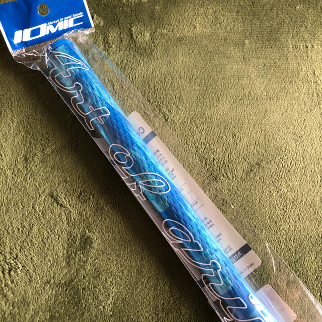 【新品】IOMIC グリップ STICKY ARMY BLUE（8本入り）