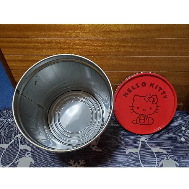 ハローキティ ハローキティBIG缶の通販 by なおすちん's shop｜ハローキティならラクマ - アンティーク 日本製安い