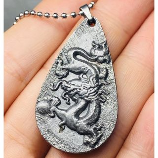 お客様専用★隕石★ソーティング鑑定付き【龍王神★ギベオン隕石】21㌘43mm(ネックレス)
