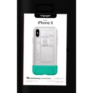 シュピゲン(Spigen)のSpigen Classic C1 （iPhone X 用）【未開封新品】(iPhoneケース)