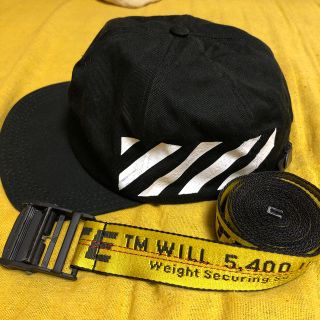 オフホワイト(OFF-WHITE)のOff-White ガチャベルト キャップセット(ベルト)