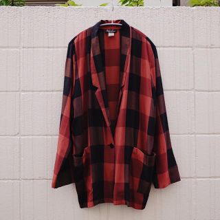 アメリヴィンテージ(Ameri VINTAGE)のVintage Plaid tailored jacket(テーラードジャケット)