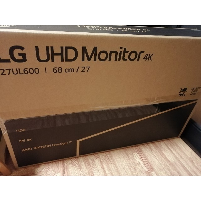 LG 27ul600 4k iPSモニター　displayhdr400