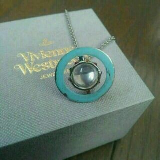 Vivienne Westwood - ブルーサテライト ネックレスの通販 by プロフ