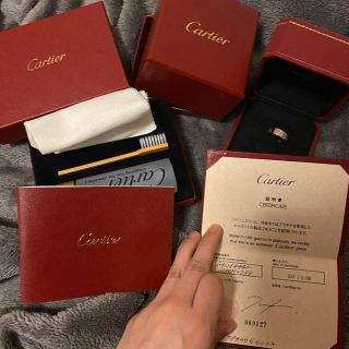 カルティエ(Cartier)のいいね迷惑  確実正規品 Cartier ラブリング#45(リング(指輪))