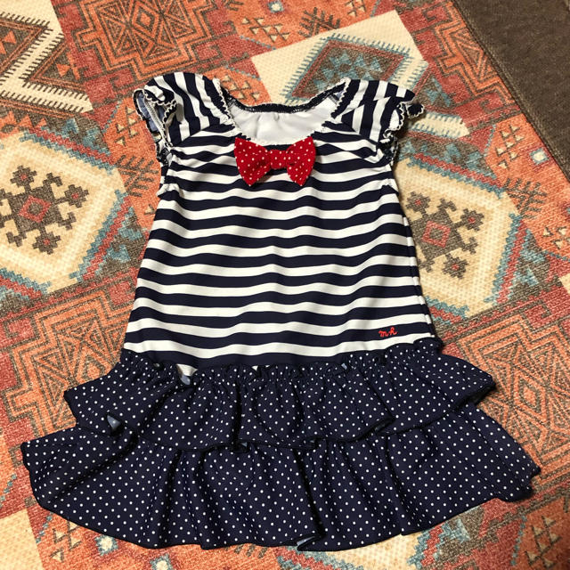 mikihouse(ミキハウス)のミキハウス 水着 90cm キッズ/ベビー/マタニティのキッズ服女の子用(90cm~)(水着)の商品写真