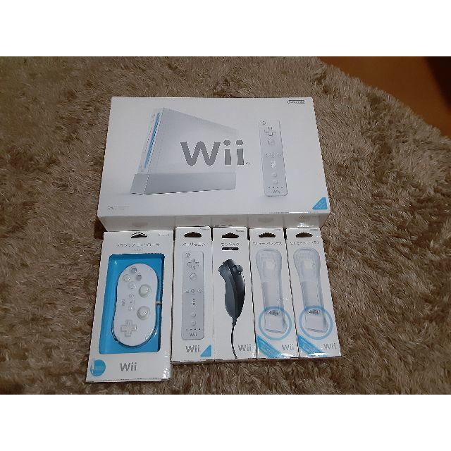 wii 本体　コントローラセット　動作品