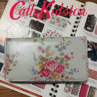 キャスキッドソン(Cath Kidston)の新品 キャスキッドソン ジップウオレット ウオッシュドローズナチュラルホワイト(財布)