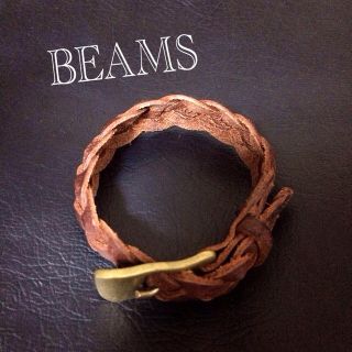 ビームス(BEAMS)のレザーバングル(ブレスレット/バングル)