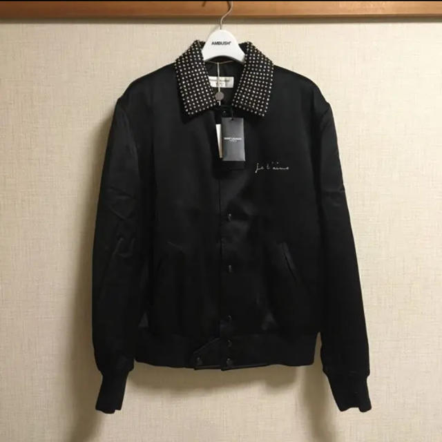 SAINT LAURENT PARIS クリスタルテディジャケット 確実正規品