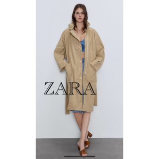 ザラ(ZARA)のZARA ロングレインコート(レインコート)