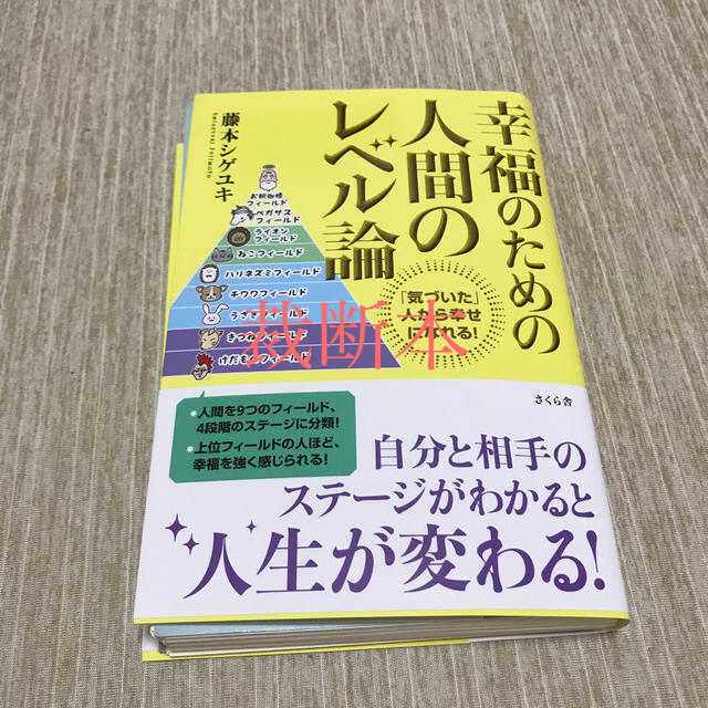 幸福のための人間のレベル論 「気づいた」人から幸せになれる！ エンタメ/ホビーの本(ビジネス/経済)の商品写真