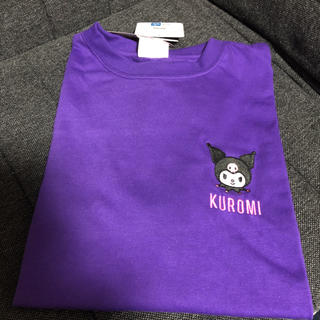 刺繍クロミちゃん♡バックロゴTシャツ  大きいサイズ(Tシャツ(半袖/袖なし))