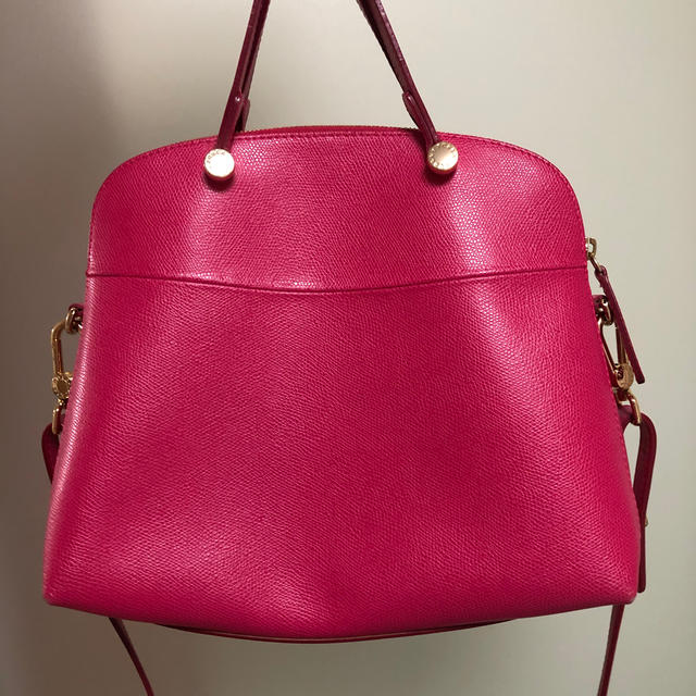 Furla ビビットピンク レディース ハンドバッグ パイパー バッグ 週末セール☆FURLA Furla ビビットピンク レディース ハンドバッグ パイパー バッグ 週末セール☆FURLA