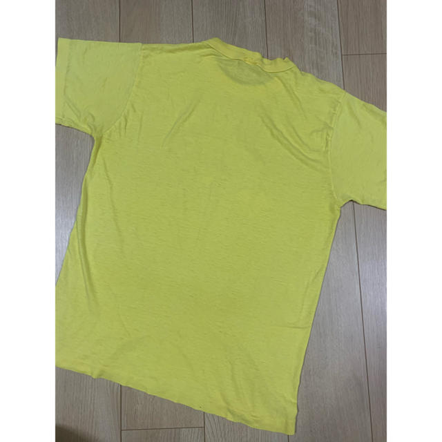 Tシャツ　黄色 メンズのトップス(Tシャツ/カットソー(半袖/袖なし))の商品写真