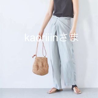 kaoriiinさま専用カゴバッグ　美品BLACKbymoussy (かごバッグ/ストローバッグ)