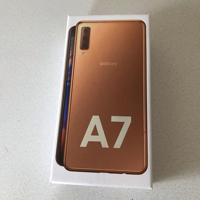 galaxy a7 ゴールド