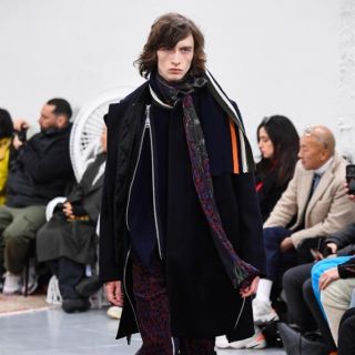 sacai 19AW ジップニット