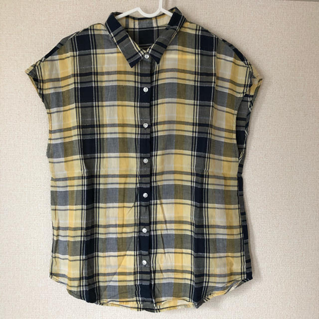 GU(ジーユー)のGU❁チェックブラウス レディースのトップス(シャツ/ブラウス(半袖/袖なし))の商品写真