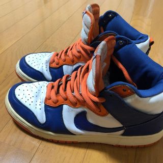 ナイキ(NIKE)のNIKE DUNK HI ニックスカラー(スニーカー)