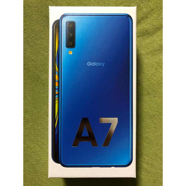 ☆ 新品 未開封 Galaxy A7 ブルー SIMフリー ☆ 新品 未開封 Galaxy A7 ブルー SIMフリー