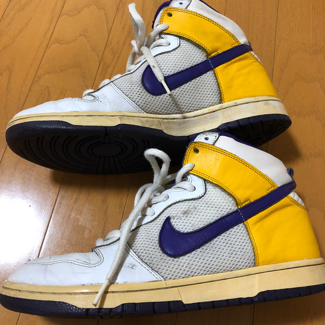 NIKE DUNK HI レイカーズカラー | フリマアプリ ラクマ