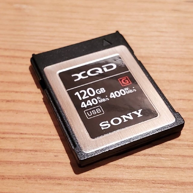SONY - SONY XQDメモリーカード(QD-G120F)+XQD/SDカードリーダー(の通販 by みー's shop｜ソニーならラクマ