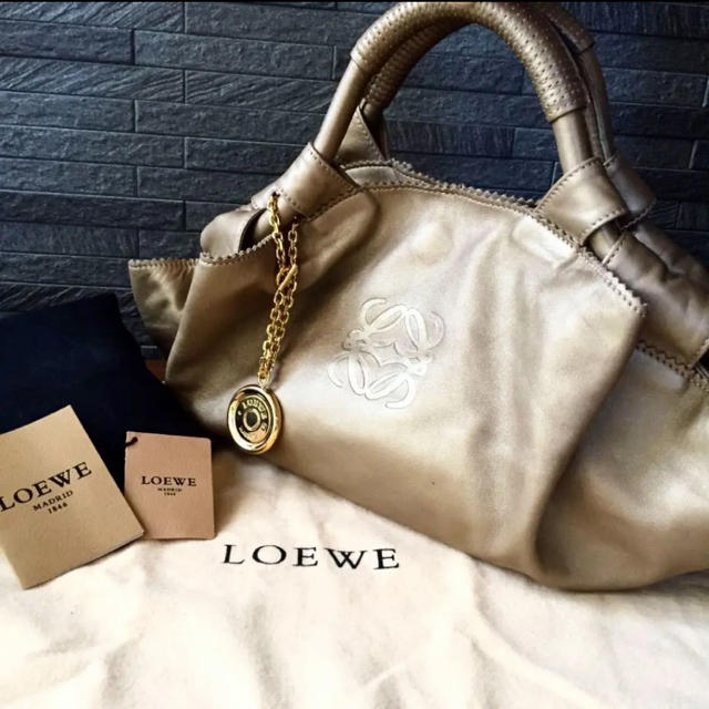 LOEWE(ロエベ)の【とげまる様専用】正規品　ロエベ  ナッパアイレ　ハンドバッグ レディースのバッグ(ハンドバッグ)の商品写真