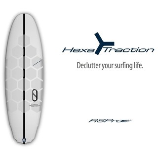 RSPro Hexa Traction クリアーデッキ(サーフィン)