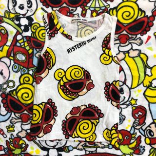 ヒステリックミニ(HYSTERIC MINI)のPUFFY MINI総柄 タンク(Tシャツ/カットソー)