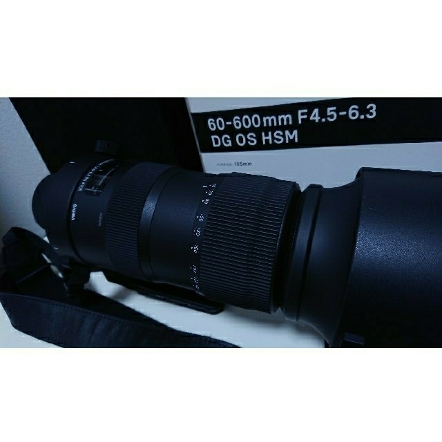SIGMA(シグマ)のSIGMA 60-600mm F4.5-6.3 DG OS HSM ニコン用 スマホ/家電/カメラのカメラ(レンズ(ズーム))の商品写真