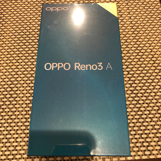 OPPO Reno3A 新品未使用未開封(シュリンク破れ有)/黒/ブラック/