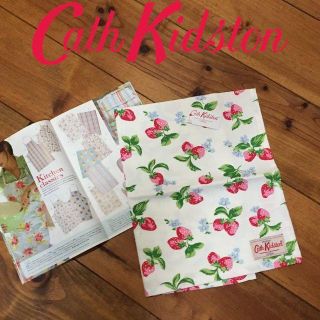 キャスキッドソン(Cath Kidston)の新品 キャスキッドソン ティータオル ミニストロベリーホワイト(その他)