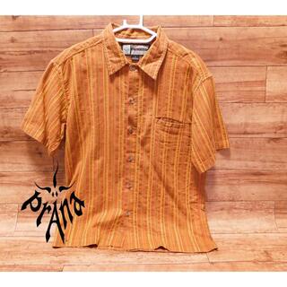 prana men`s Shirts (s)　Orange&Blue セット(シャツ)
