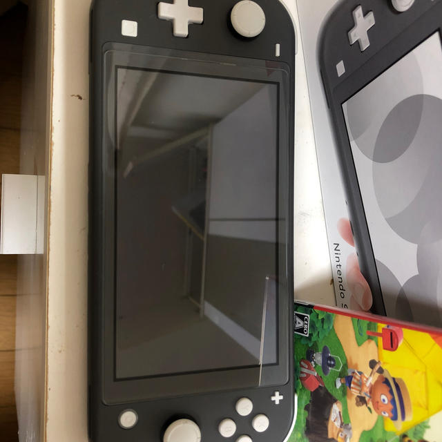 Switch lite グレー  あつまれどうぶつの森