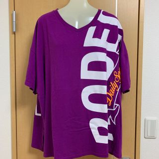 ロデオクラウンズ(RODEO CROWNS)のRodeo Crowns Tシャツ　パープル(Tシャツ(半袖/袖なし))