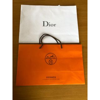 ディオール(Dior)のディオールとエルメスのショップ袋(ショップ袋)