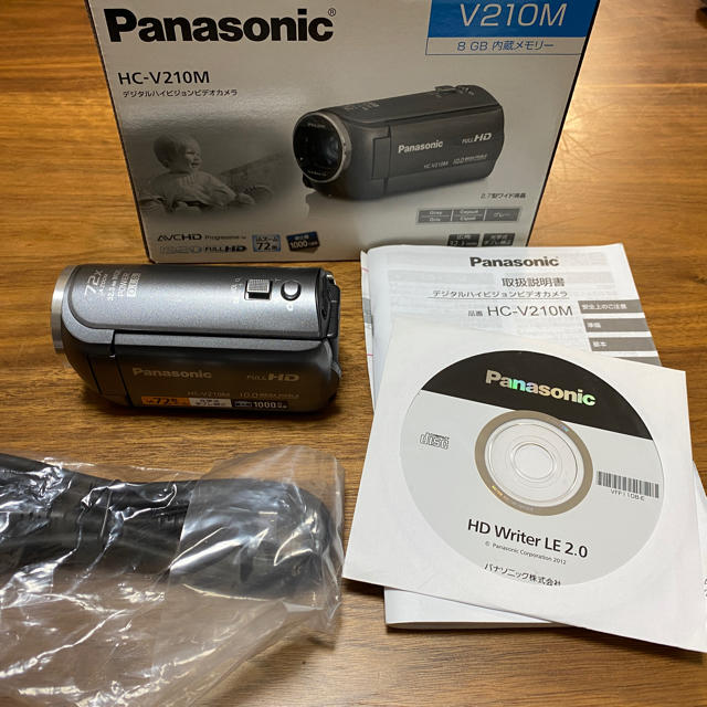 ビデオカメラ　Panasonic HC-V210カメラ