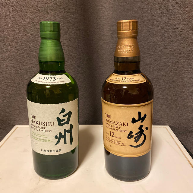 新品未開封山崎NV山崎12年白州NV酒 - ウイスキー