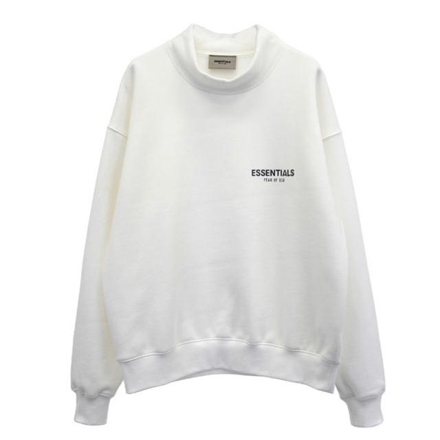 FEAR OF GOD(フィアオブゴッド)のLサイズ essentials Mockneck Fleece ホワイト メンズのトップス(スウェット)の商品写真