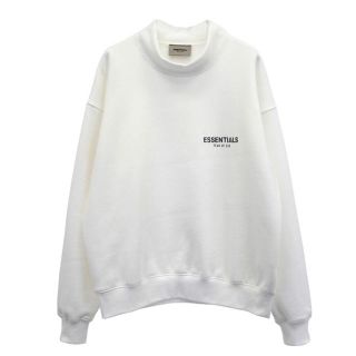 フィアオブゴッド(FEAR OF GOD)のLサイズ essentials Mockneck Fleece ホワイト(スウェット)